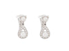 Earrings CHAUMET josephine aube springaniere gold diamond earrings 58 Facettes 258911
