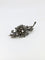 Broche Broche trembleuse or argent diamants taille ancienne 58 Facettes 1090.2