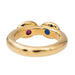 Ring 48 Chaumet Toi et moi ring Yellow gold Sapphire 58 Facettes 2899074CN