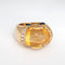 Citrine Sapphire Diamond Ring Vintage 18k Yellow Gold Sz 5 Cocktail Jewelry 58 Facettes G13758