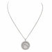 Collier Chopard Collier Pendentif Happy Diamonds Or blanc Diamant 58 Facettes 3292155CN