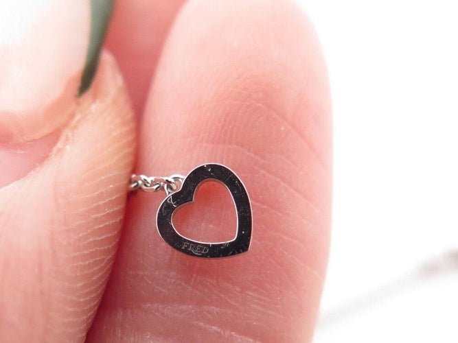 Collier FRED - Collier Pretty Woman XS or blanc et diamant 58 Facettes 259314