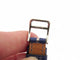 Montre vintage montre HERMES espace es2.210 quartz 33 mm acier cuir +pochon blue 58 Facettes 270283