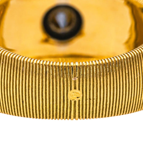 Bague 54 Mauboussin Bague Un été en toscane Or jaune, Or blanc Diamant noir, Diamant 58 Facettes 4342795RV