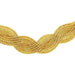 Braided choker necklace in yellow gold 58 Facettes G3507