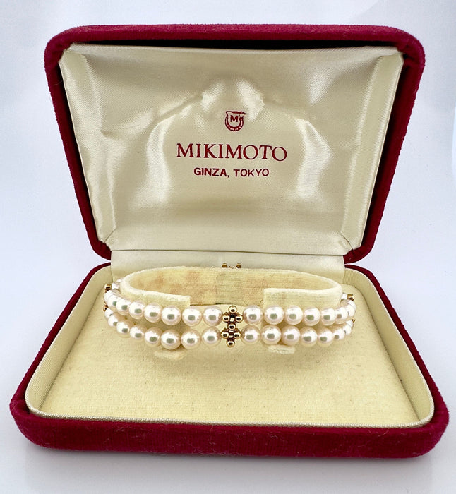 Bracelet MIKIMOTO - Bracelet perles Akoya 58 Facettes