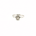 Ring 58 Solitaire White Gold Diamond 58 Facettes 35-GS29796