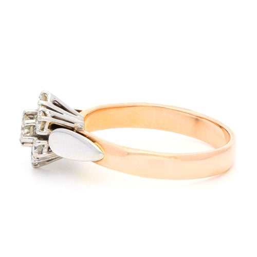 Bague 55.75 Bague Rosette Diamant or blanc et rose 17411-9190 58 Facettes B68EDC7C03D648C4BF10868F680982A9