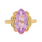 Bague 55.5 Bague Or rose Kunzite 58 Facettes 2663488CN