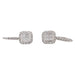 Boucles d'oreilles Boucles d'oreilles Dormeuses Or blanc Diamant 58 Facettes 3230364CN