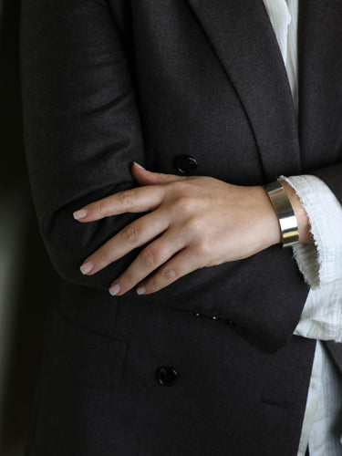 Bracelet DINH VAN Bracelet jonc vintage carré 58 Facettes 1205.1