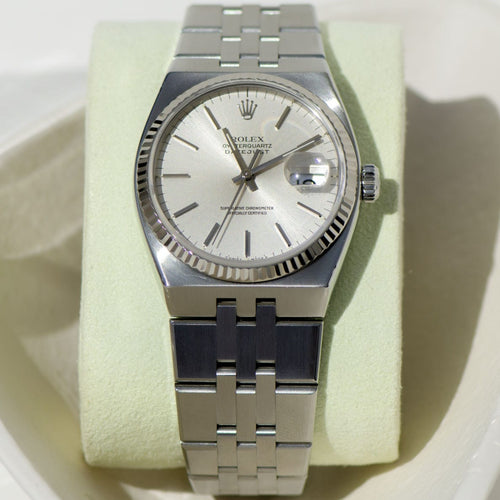 Montre ROLEX - Montre Oysterquartz Datejust Ref. 17014 58 Facettes 3163