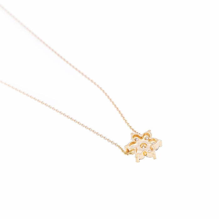 Pendentif Ginette NY Collier Diamond Star Necklace Or rose Diamant 58 Facettes 2394625CN