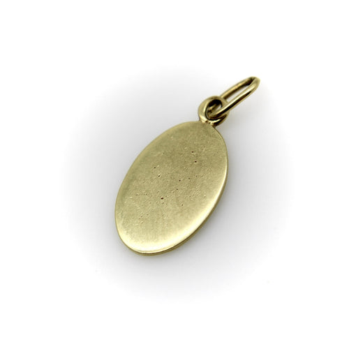 Pendentif Pendentif vintage Marie Mère de Dieu en or 14 carats 58 Facettes A2002A