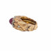 Bague 55 Bague en or et diamants rubis Mario Buccellati 58 Facettes