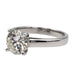 Ring 51 Solitaire Ring White Gold Diamond 58 Facettes 1907846CN