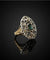 Bague Bague de style baroque ornée de péridots et de diamants 58 Facettes