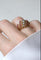 Bague 56.5 Bague Boule torsade or jaune, diamants et rubis 58 Facettes