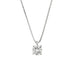 Collier DAMIANI - Collier solitaire or blanc diamant 0,40 ct 58 Facettes 37821