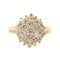 Bague 49 Bague Pompadour Or jaune Diamant 58 Facettes 3429813CN