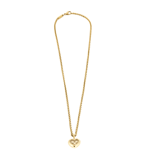 Collier CHOPARD - Collier HAPPY DIAMONDS ICON or jaune, diamants 58 Facettes BO/250017