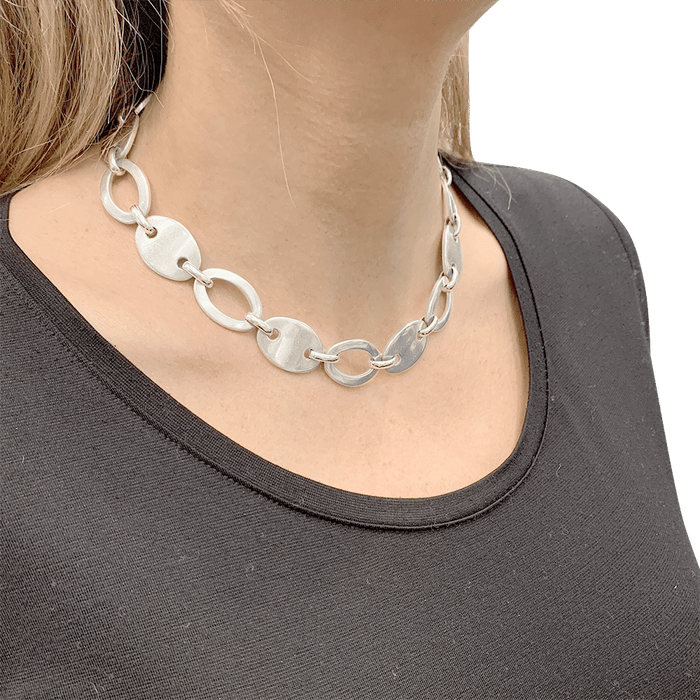 Collier Tiffany & Co. argent. 58 Facettes 34197