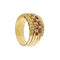Bague 62 Bague avec rubis et diamants 58 Facettes 37409
