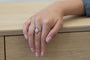 Bague 52 Bague Or jaune Diamants Rubis 58 Facettes 22046