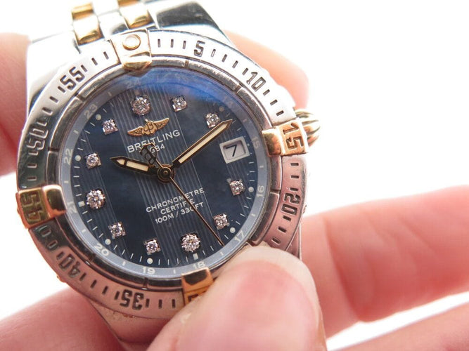 Montre montre BREITLING starliner b71340 30 mm quartz or acier 58 Facettes 267719