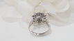 Bague 51 Bague vintage en or blanc, perle de culture et diamants 58 Facettes 32084