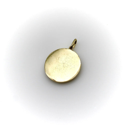 Pendentif Breloque Nekhbet en or 14 carats de style néo-égyptien 58 Facettes