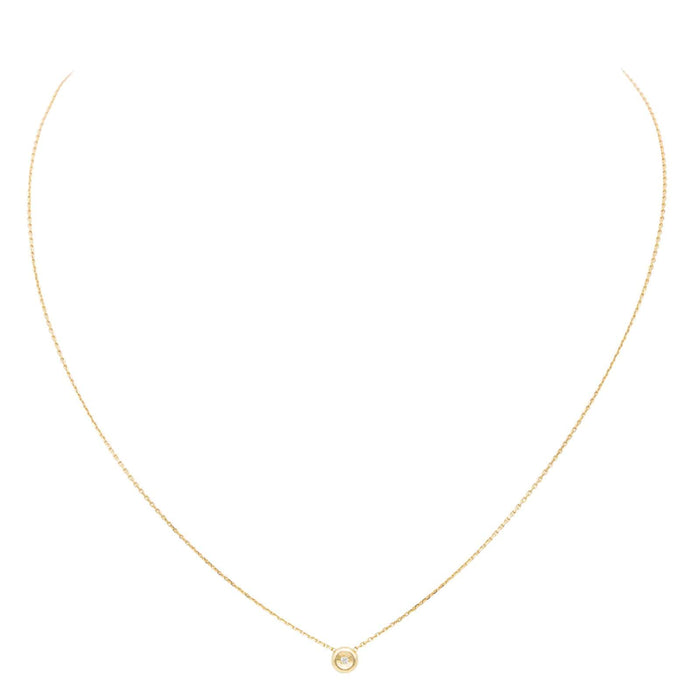 Collier Collier Or jaune Diamant 58 Facettes 579058RV