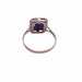 Ring 55 Art Deco Ring Yellow Gold Sapphire & Diamonds 58 Facettes 12-GS33163