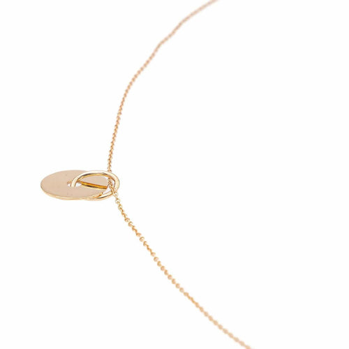 Collier Collier Ginette NY Mini Donut sur chaîne Or rose 58 Facettes 2519157CN