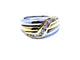 Bague 47 Bague Or jaune, Or blanc Diamant 58 Facettes 948341CD