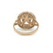 Bague 57.5 Bague - Or bi-colore & Diamants 58 Facettes 250191R