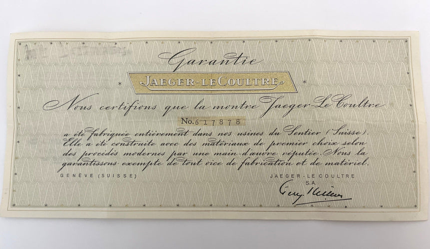 Montre Jaeger-LeCoultre - Montre femme, bracelet torsadé or jaune, 1954 58 Facettes JLC-100