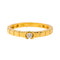 Bague 53 Bague  Solitaire  Or jaune Diamant 58 Facettes 4342803RV