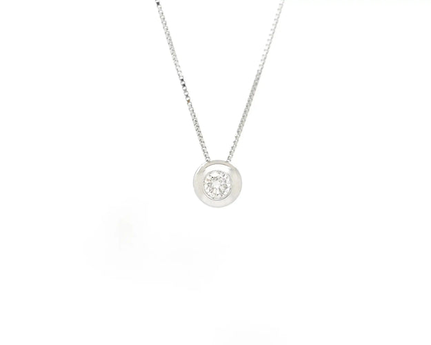 Collier Collier à pointe lumineuse de 0,20 ct 58 Facettes 13448