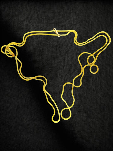 Collier Collier long ajustable « Promesse dorée » en or jaune 58 Facettes