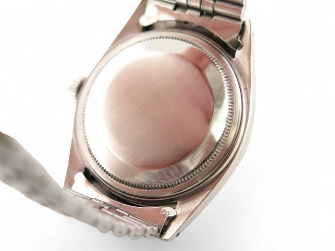 Montre vintage montre ROLEX oyster datejust 1601 36 mm acier jubile automatique 58 Facettes 270144