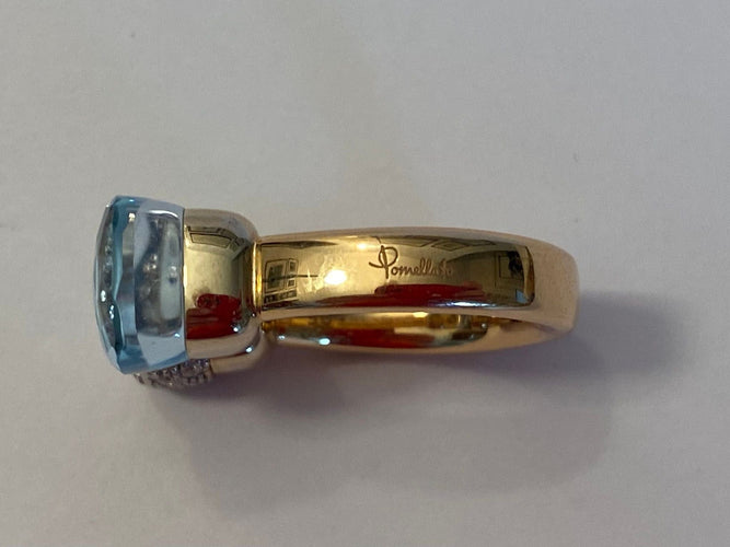 Bague 56 POMELLATO - Bague Nudo deux ors 58 Facettes