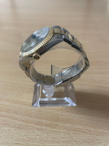 Montre ROLEX - Montre Datejust 41 Wimbledon, or jaune et acier 58 Facettes