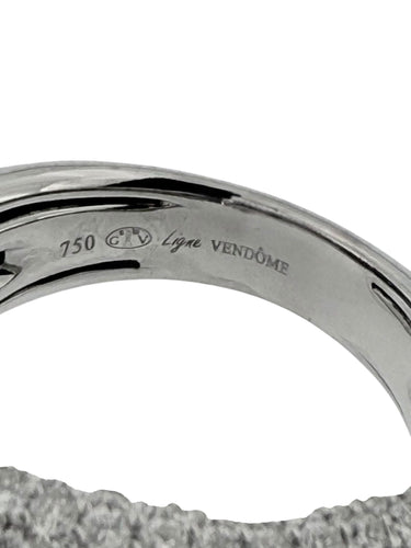 Ligne Vendome Bague or blanc diamants