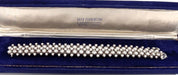 Bracelet Bracelet en or blanc avec sélection de la plus haute qualité des vieux diamants coupés de mines 58 Facettes