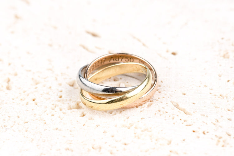 Pendentif CARTIER - Pendentif Trinity en trois ors (750) 58 Facettes PDCARTVY128-107