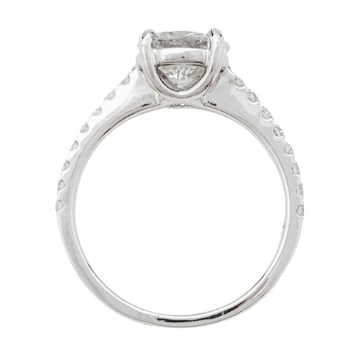 Bague 54 Bague solitaire diamant 1,53 carat. 58 Facettes 31806