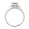 Bague 54 Bague solitaire diamant 1,53 carat. 58 Facettes 31806
