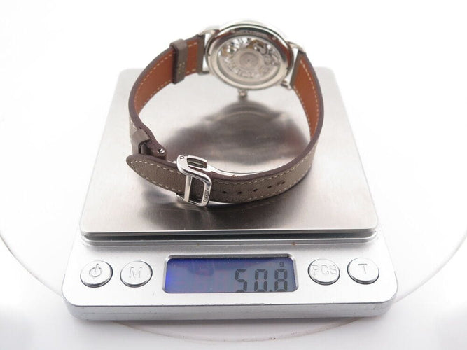 Montre montre HERMES sesame gm squelette sm1.710 36 mm automatique 58 Facettes 268223