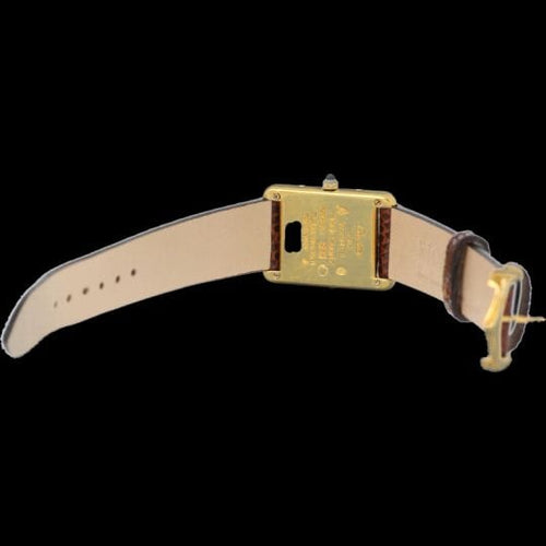 Montre Cartier Montre Tank Vermeil 58 Facettes MT43125